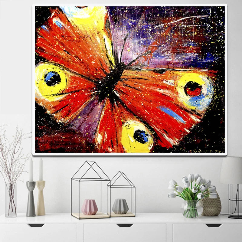 DIY 5D Diamond Painting Animal Colorful Butterflies Landscape Diamond Embroidery Full Drill Paintings Pictures Craft Home Decor