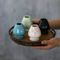 Japanese Style Ceramic Bamboo Whisk Chasen Stand Matcha Whisk Holder