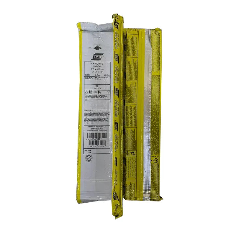 ESAB / Welding Rod / OK NiCrFe-3 / ENiCrFe-3 / 2.5X300mm(3/32"x12")
