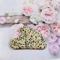 DIY Dalmation jasper Gua Sha Wholesale Natural Gemstone Jade Gua Sha Tool for Face