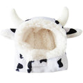 Wholesale Fashion Funny Fleece Warm Heated Winter Animal tiger Cow Frog Crab Horn Hat