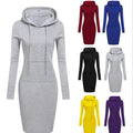 European and American Women's Hooded Hoodie With Long Sleeves