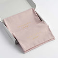 PandaSew Custom Logo Printed Small Envelope Flap Package Pouch Luxury Suede Necklace Jewelry Bag
