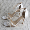 Customized Bridal Sandals Wedding Shoes High Heels