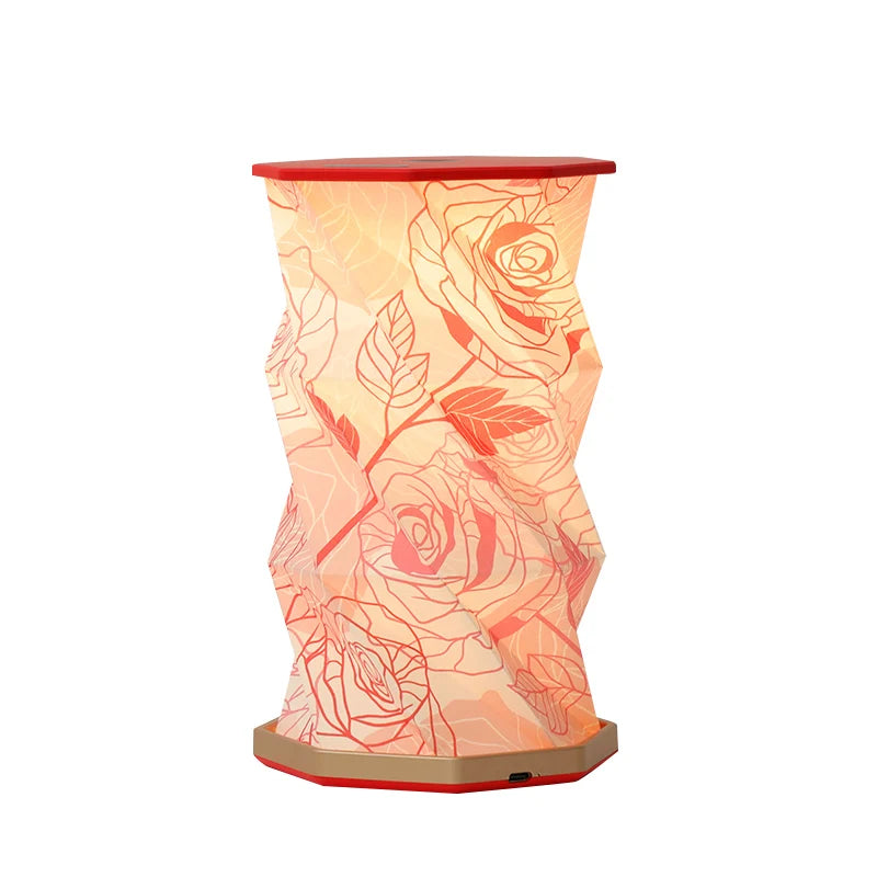 Manufacturing Valentine's Day Rechargeable Adjustable Customizable Lampshade Low MOQ Elegant Rotating Lamp Versatile Home Decor Led Spotlight