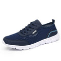 Men's New Solid Colour Trendy Casual Shoes Elastic Mesh Breathable Men's Running Shoes Anti-slip Resistant Men's Sports Shoes