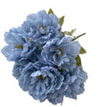Wholesale 7 Heads Peonies Bush Silk Artificial Flower Peony Bouquet for Home Wedding Decor