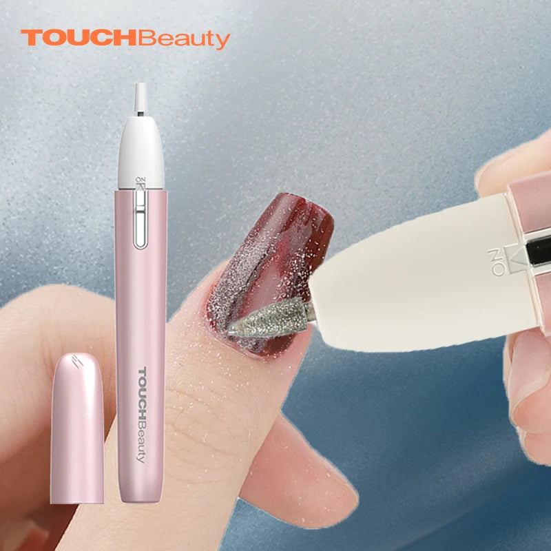 TOUCHBeauty Home Beauty Manicure Pedicure Kit Portable File Cordless Manicure Machine Electric Handy Tools Nail Drill Machine