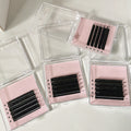 Private Label Eyelash Extension Tray 0.03 0.05 0.07mm Cashmere Mink Silk Easy to Fan Volume Black Lash Extension