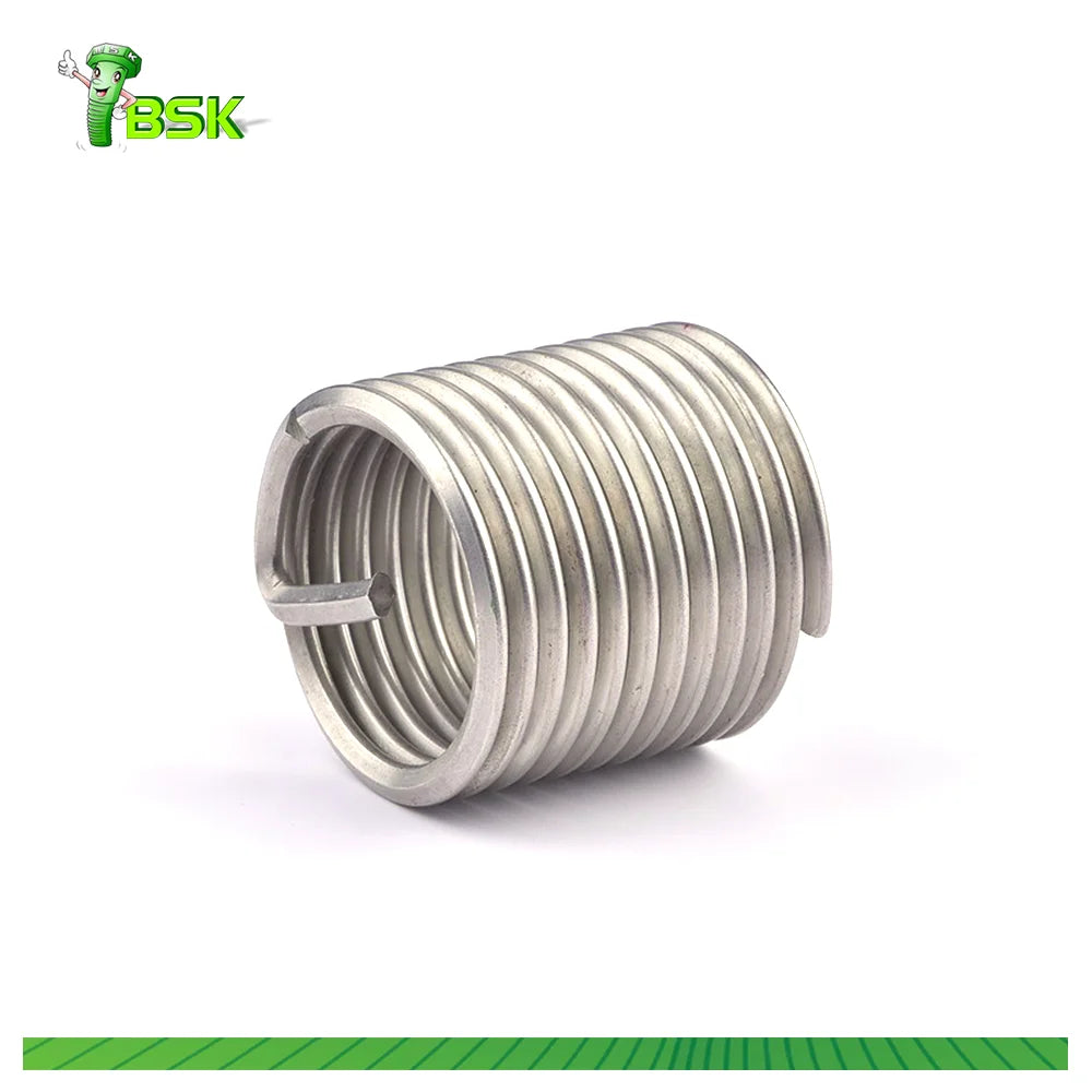 Wholesale 304 Stainless Steel Din 8140 Helical Inserts Kit Size M1.6 to M30 Wire Thread Insert Nitronic