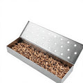 Stainless Steel BBQ Smoker Box with Heat Resistance & Easily Cleaned Features for Restaurants-Outdoor BBQ Accessories