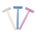 Metal Razor Handle Reusable Double Edge Safety Razor & Eco Friendly & Precise Shaving