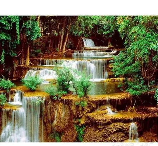 LS High-End Dizajn 5D DIY Full Drill Diamond Painting Kit Landscape Scenery Building Embroidery Mosaic Craft Printed Diamonds