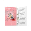Free Design Perfume Sample 1ml Bottle Packaging Paper Card Perfume Tester Display Cards