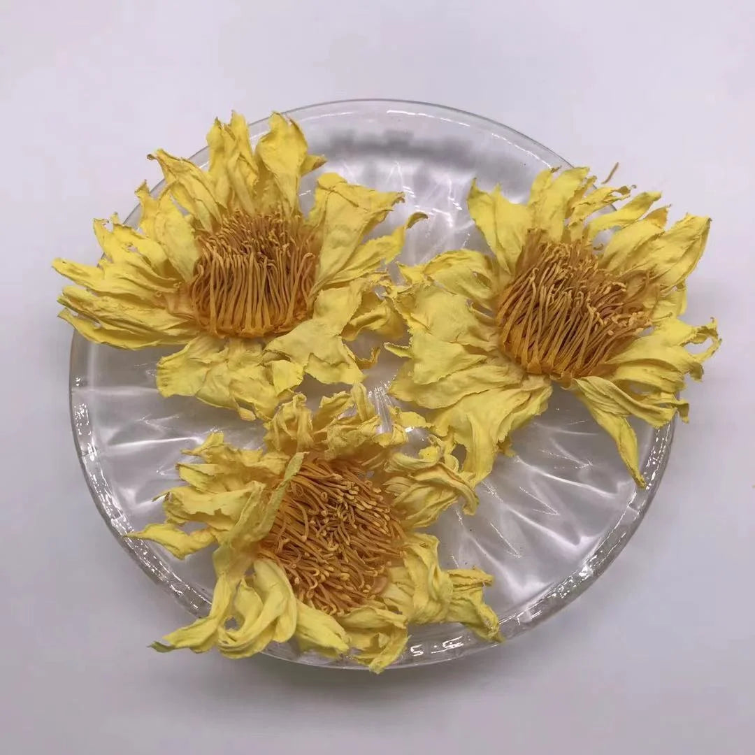 HYO4083 Huang Lian Hua Healthy and Natural Yellow Lotus Flower with Good Quality Dried Flower Tea