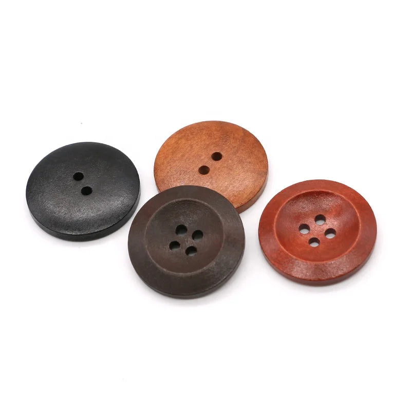 Buttons Wood Custom Natural Wood Buttons Wooden Buttons for Clothing