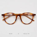 Fashion TR90 Oval Glasses Frame Women Round Optical Prescription Eyeglasses Frame Men Vintage Myopia Eyewear