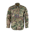 Mens Camouflage Clothing Tactical Button Uniform Shirt Long Sleeve Jacket