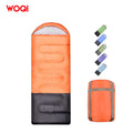 WOQI Wholesale Comfort Lightweight 4 Seasons Blanket Sleeping Bag for Outdoor Camping and Indoor