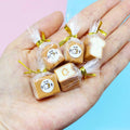 1:12 Micro-landscaping Kitchen Bread Miniatures Toast Slices Doll House Mini Food DIY Ornament Decoration