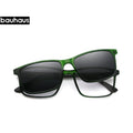 X3195 Factory Direct Ultra Light Square Clip on Polarized Sunglasses