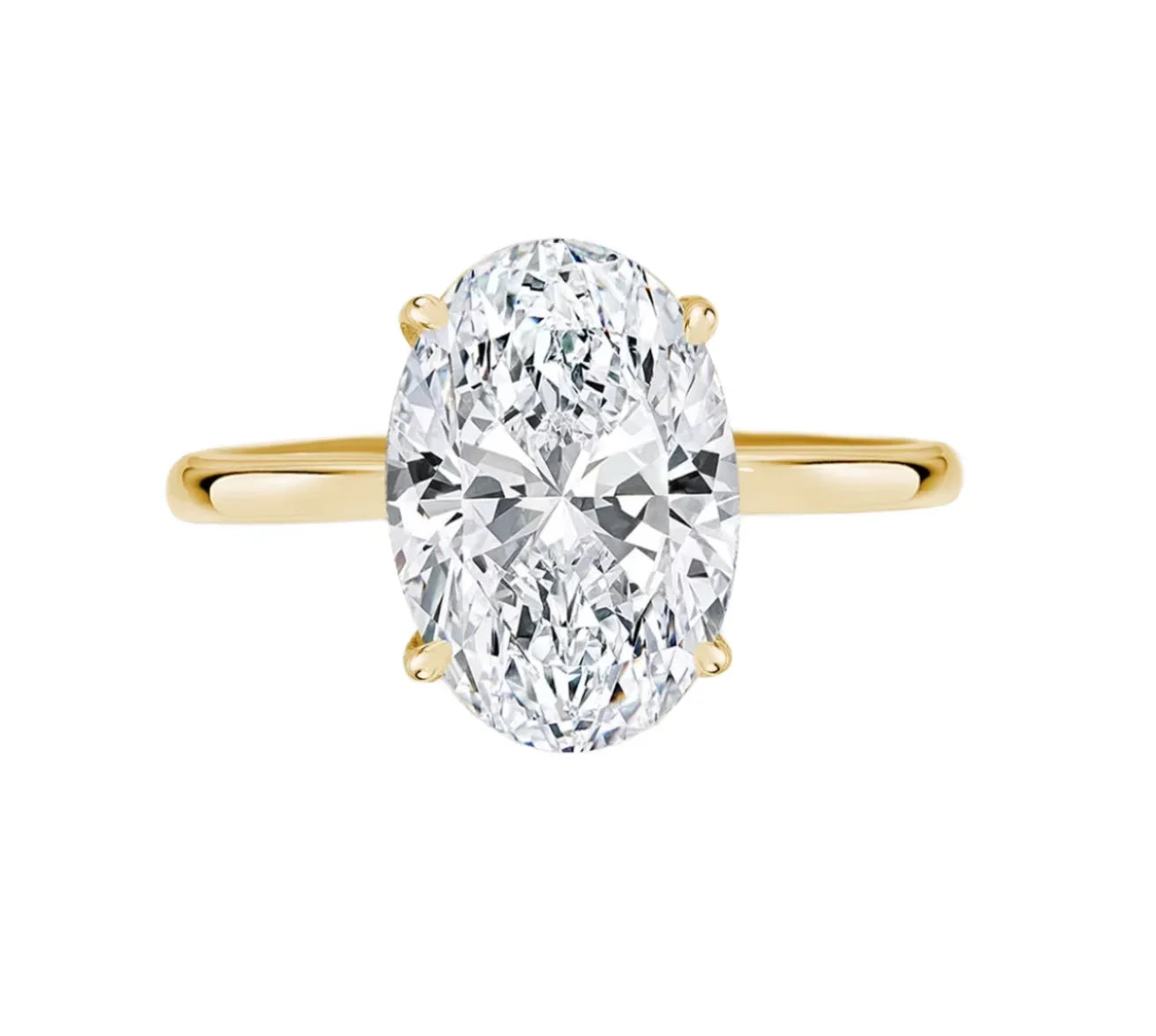 Round Cut Bypass Moissanite Ring Diamond Engagement Rings for Women Wedding Bridal Set Vintage Antique Anniversary Promise Gift