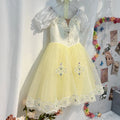 Professional Children's Long Skirt Ballet Tutu Dress Performance Wear for Spain Outfit