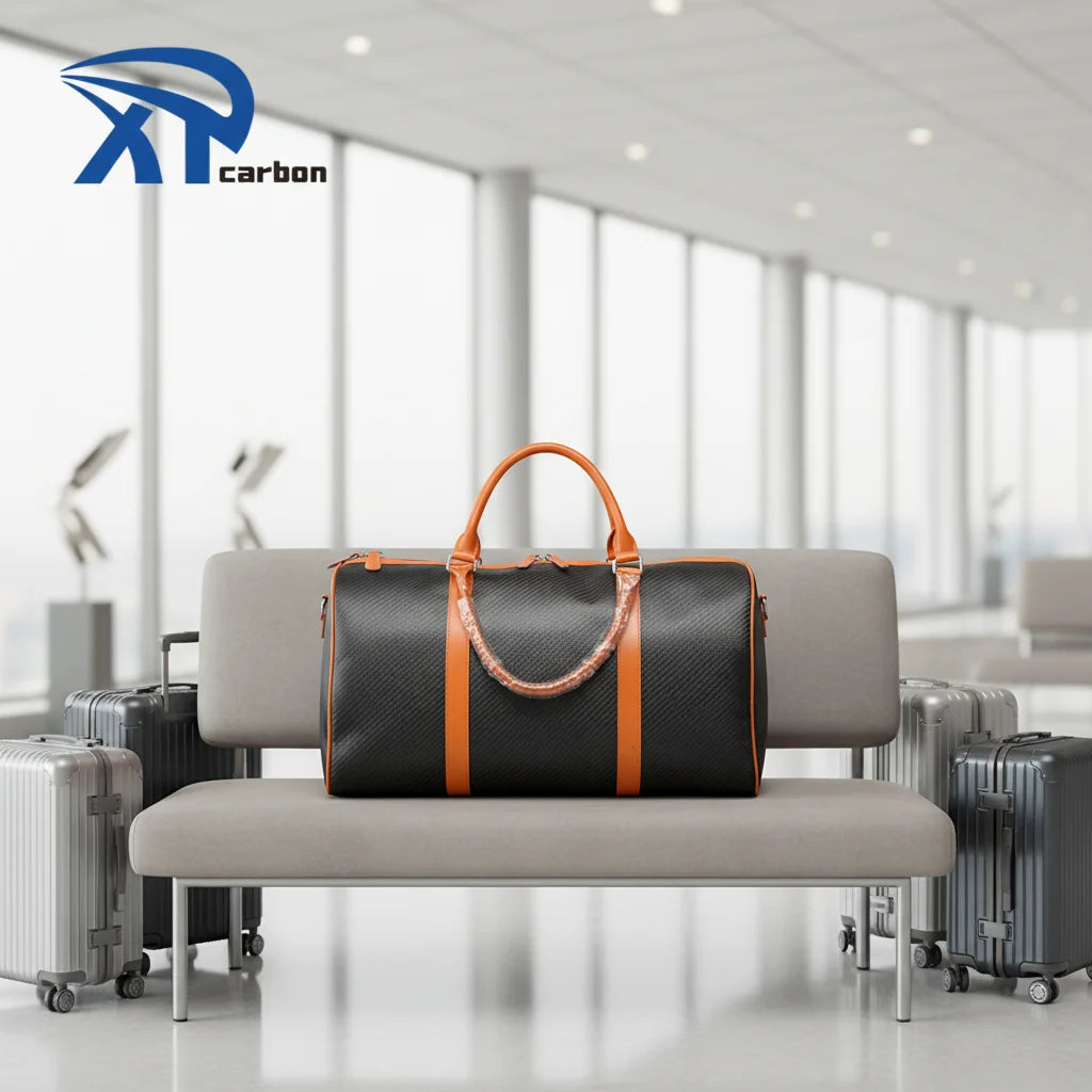 Very Good Quality Fashionable Carbon Backpack Travelling Bag Soft Carbon Fiber Backpack