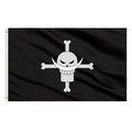 Pirate Outdoor Flag - 3x5ft Weather Resistant Polyester Brass Washer