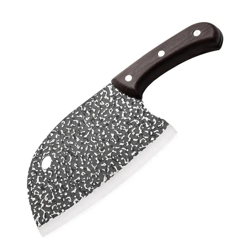New Round Knife Forging Kitchen Knife Round Head Stainless Steel Knife