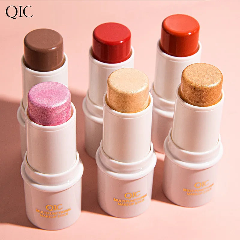 Highlighter Blush Stick Waterproof Mineral Face Makeup Cream Blush Private Label Pink All Skin Types 3 Years BLUSHER