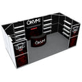 Customizable 10X20 Portable Exhibition Booth with Aluminum Frame Dye Sublimation Printing Foldable Slat Wall Trade Show Booth