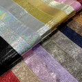 0.7mm Bursting PU Synthetic Leather Fashion Colorful Faux Leather for Clothes Bag Furniture