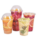 Clear Plastic Cup Transparent 12oz 16oz 22oz 32oz Plastic Cup MIlk Beverage Juice Takeaway Packaging With Sealing Machine