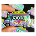 Custom Adhesive Vinyl Sticker Sheet Fruits Design Premium Material