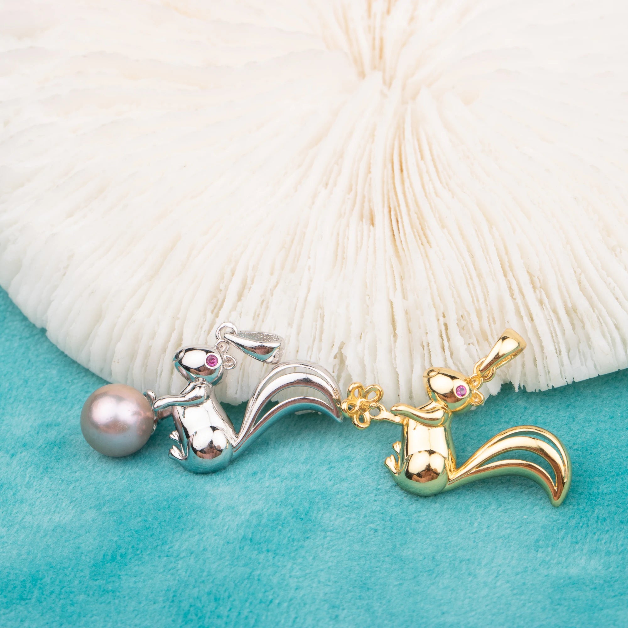 P010751 DIY 7-11mm Natural Freshwater Pearl Pendant Accessory 925 Sterling Silver Engagement Jewelry Necklace for Women