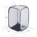 High Quality 60x60x90cm Large Pet Cage Folded Butterfly Cage Plant Cultivation Greenhouse Insect Butterfly Mosquito Cages