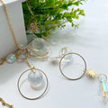 Healing Crystals Wind Chimes Stones  Prism Hogar Hanging Crafts Pendant Sun Catcher for Energy
