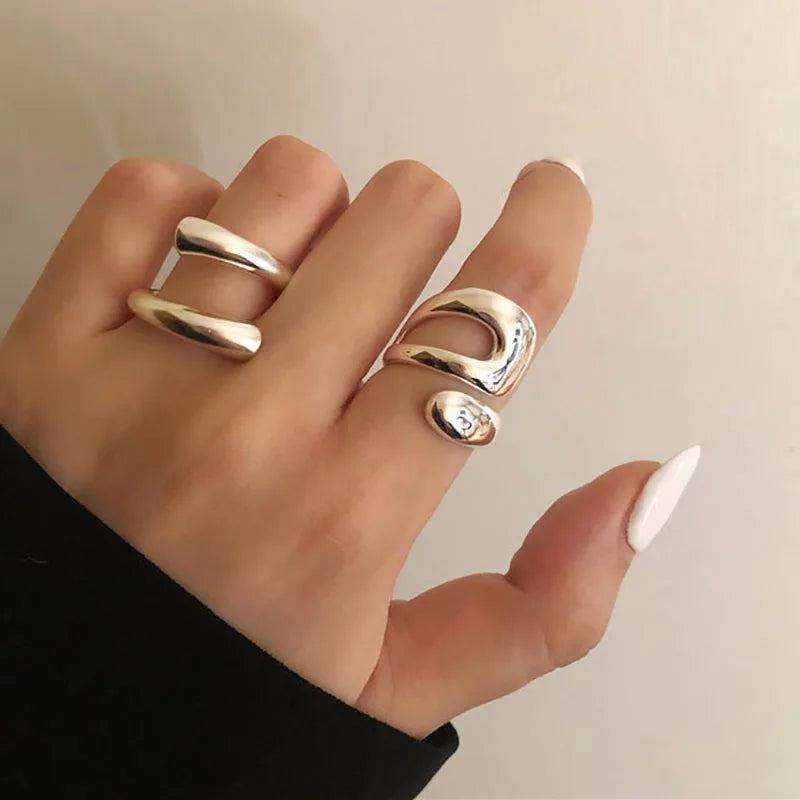 Adjustable Open Ring Copper Cute Animal Rings for Men Women Couple Valentines' Day Birthday Gift