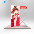 TianLang Tradeshow Exhibition Booth Display Tension Fabric Backdrop Seg Pop up Led Backlit Light Box