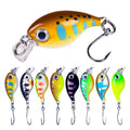 Wholesale 36mm 2.1g Artificial Hard Bait Mini Wobbler Crankbaits Fishing Lures