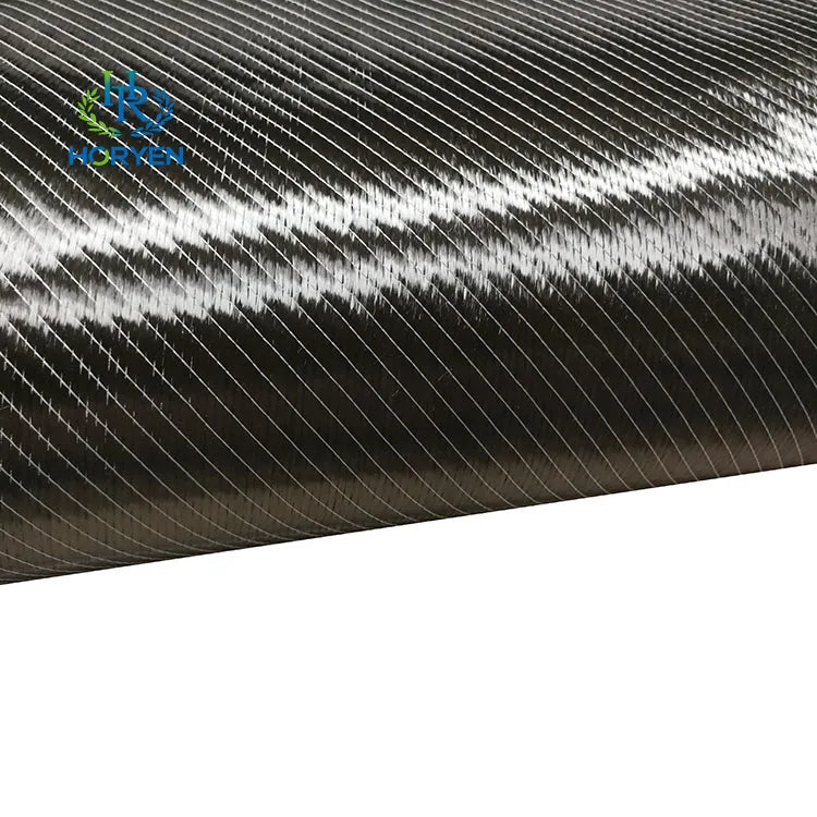 Reinforcement Strong Composite +-45 Degree 300g Biaxial Carbon Fiber Fabric Cloth