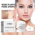 EELHOE Nose Plants Pore Strips 30g Blackhead Cleaning Cream 60pcs Nose Strips Set Pore Shrinking Blackhead Nose Strips Kit
