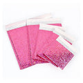 Wholesale Hot pink Poly Bubble Mailers Padded Envelopes Custom Logo Shipping Mailers Packaging Bag