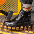 Men's Goodyear Welted Steel Toe Safety Boots Summer Winter Autumn Work Boot Customizable Design Your Own Safety Work Boot