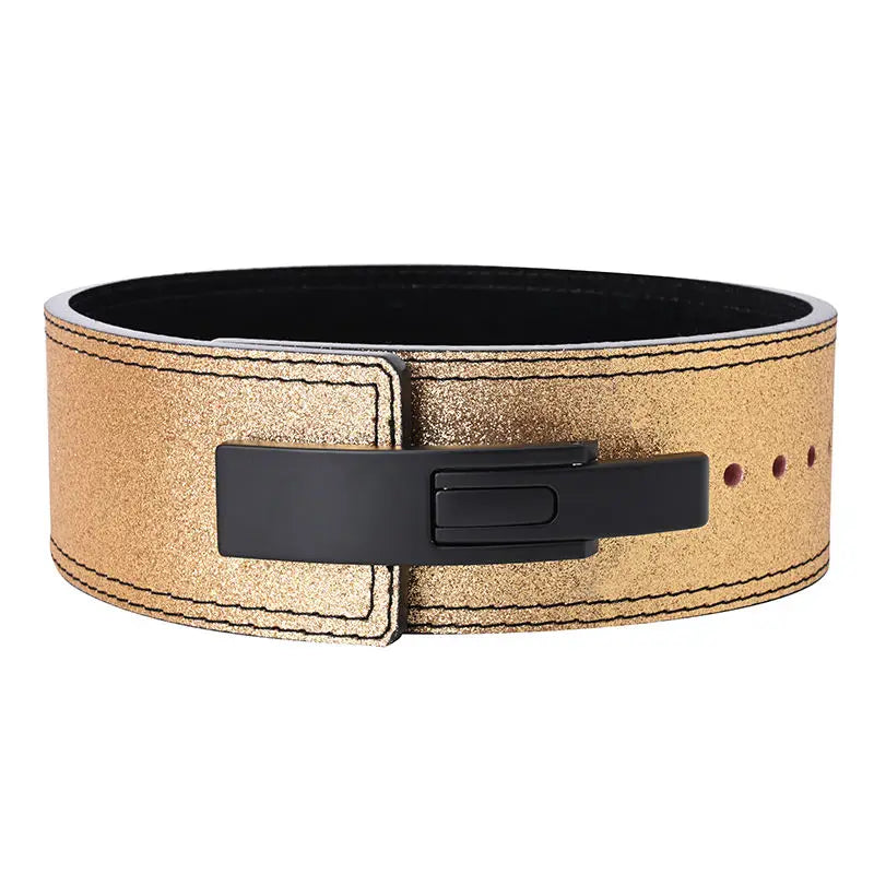 Custom Logo Fitness Body Building Waist Support Weightlifting Leather Squat Weight Lifting Powerlifting Gym Belt