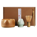 Ceremonial Grade Matcha Tea Set Kit with Whisk Holder Spoon Bowl Cup and Bamboo Whisk for Coffee and Tea Sipping
