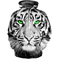 Fitspi 3D Digital Print Pullover Hoodie Wholesale Custom Mens Hooded Sweatshirt Trendy Design