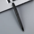 2026 Luxury Business Gift Office All Matte Black Pen High Quality Twist Metal Ball Point Pen With Custom Logo