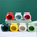 Factory  Supply Home Decor Perfume Essential Nordic Ceramic Porcelain Candle Wax Warmer Aroma Oil Burner Fragrance Burners